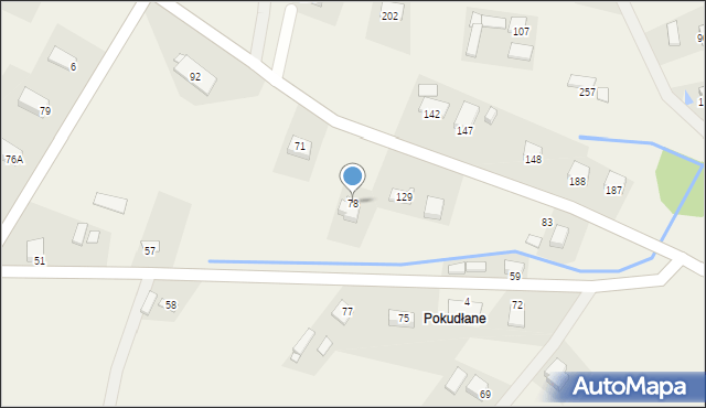 Skrzętla-Rojówka, Skrzętla-Rojówka, 78, mapa Skrzętla-Rojówka