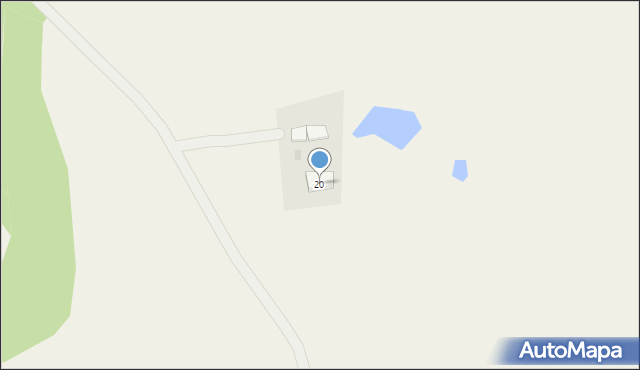 Skrzydłówko, Skrzydłówko, 20, mapa Skrzydłówko