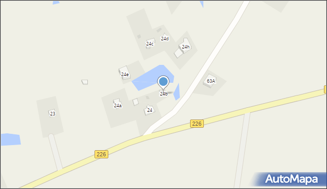 Skrzydłowo, Skrzydłowo, 24b, mapa Skrzydłowo