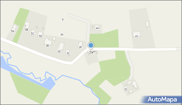 Skrzynice Drugie, Skrzynice Drugie, 20a, mapa Skrzynice Drugie