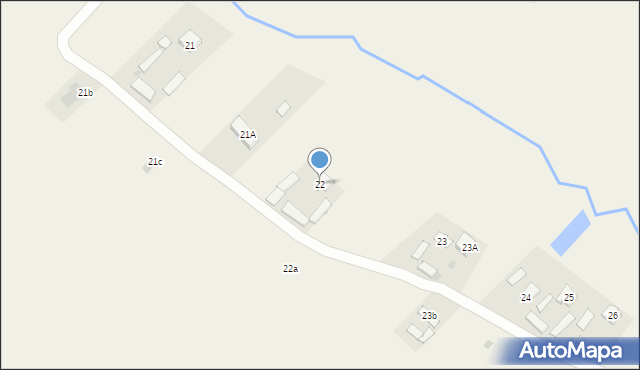 Skrzynice Drugie, Skrzynice Drugie, 22, mapa Skrzynice Drugie