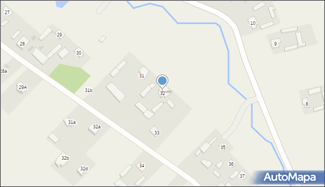 Skrzynice Drugie, Skrzynice Drugie, 32, mapa Skrzynice Drugie