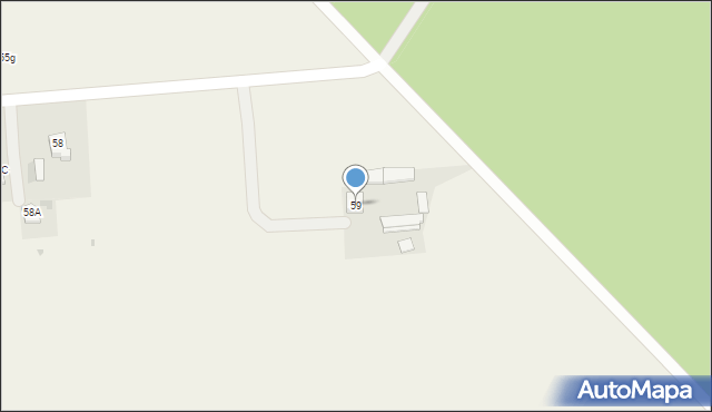 Skrzynice Drugie, Skrzynice Drugie, 59, mapa Skrzynice Drugie