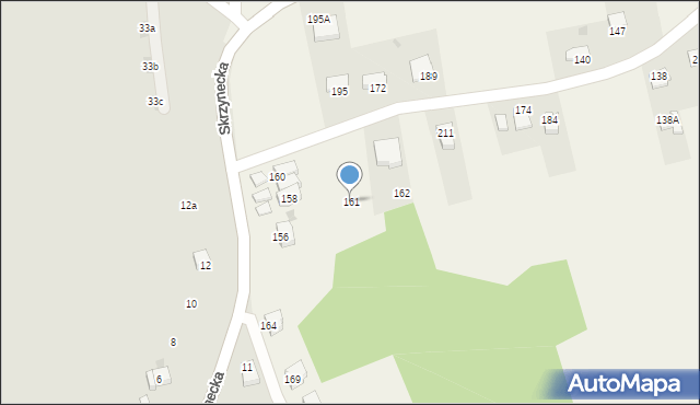 Skrzynka, Skrzynka, 161, mapa Skrzynka