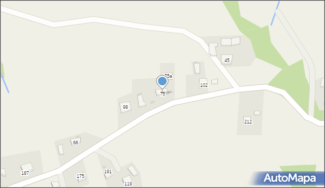 Skrzynka, Skrzynka, 75, mapa Skrzynka