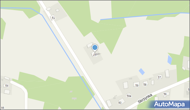 Skrzynka, Skrzynka, 157, mapa Skrzynka