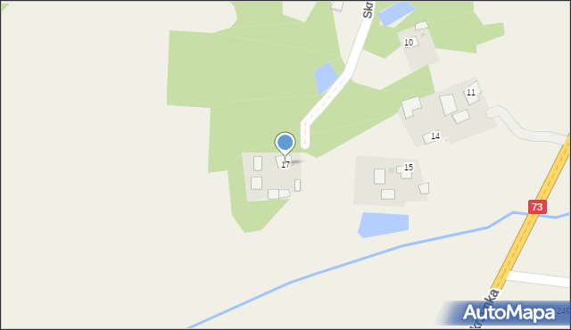 Skrzynka, Skrzynka, 17, mapa Skrzynka