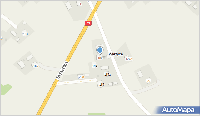 Skrzynka, Skrzynka, 180, mapa Skrzynka