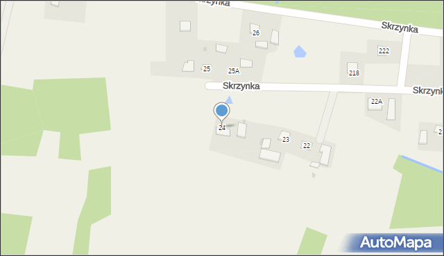 Skrzynka, Skrzynka, 24, mapa Skrzynka