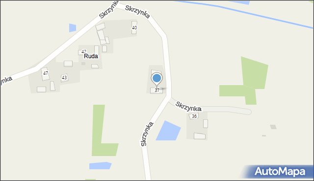 Skrzynka, Skrzynka, 37, mapa Skrzynka