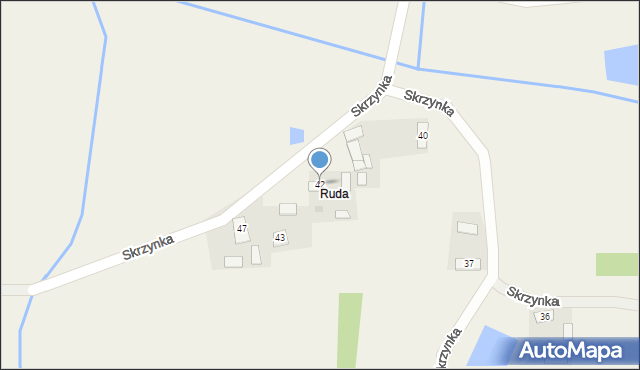 Skrzynka, Skrzynka, 42, mapa Skrzynka