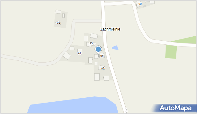 Skrzynka, Skrzynka, 96A, mapa Skrzynka