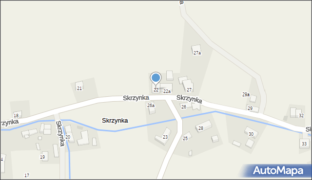 Skrzynka, Skrzynka, 22, mapa Skrzynka