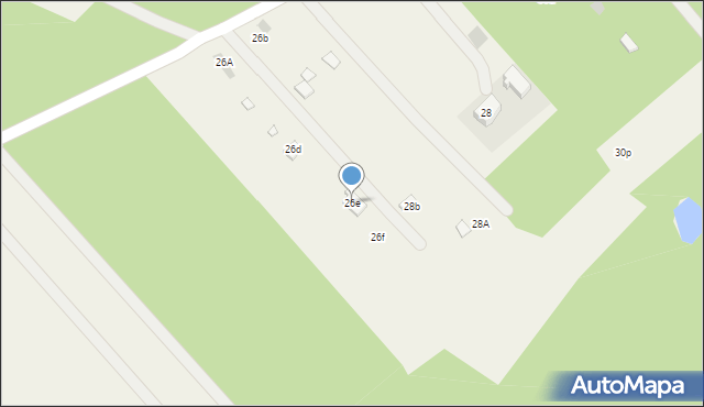 Skrzynka, Skrzynka, 26e, mapa Skrzynka