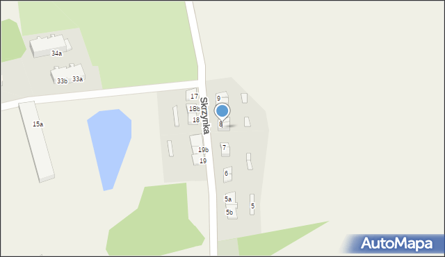 Skrzynka, Skrzynka, 8a, mapa Skrzynka