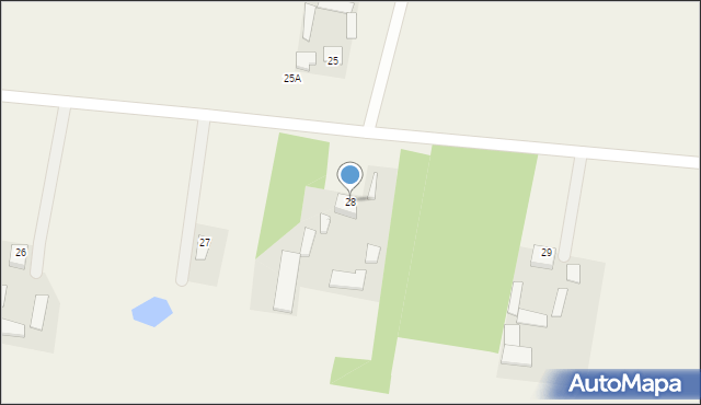 Skrzynki, Skrzynki, 28, mapa Skrzynki