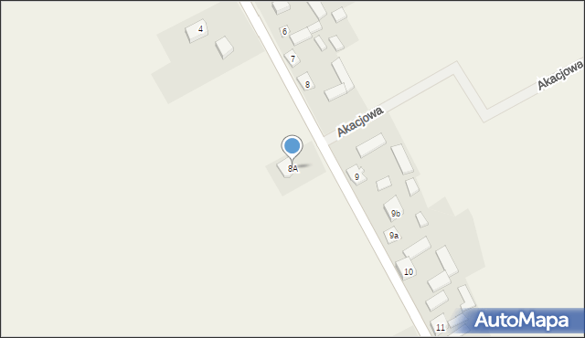 Skrzynki, Skrzynki, 8A, mapa Skrzynki