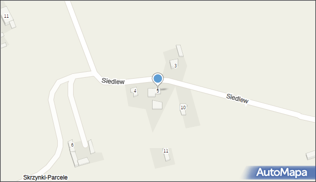 Skrzynki, Skrzynki, 5, mapa Skrzynki