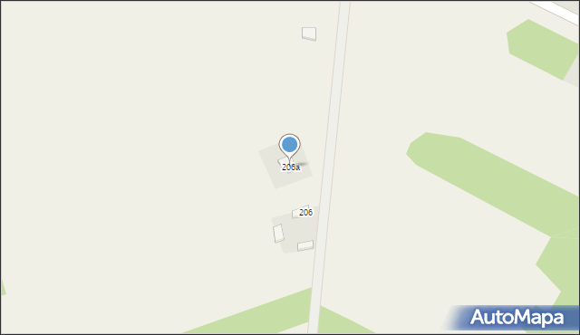 Skrzynno, Skrzynno, 206b, mapa Skrzynno