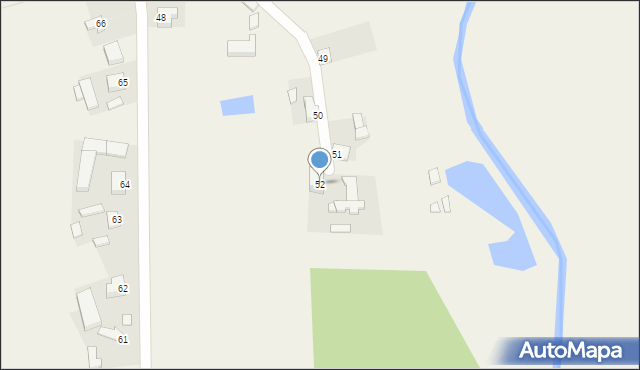 Skrzynno, Skrzynno, 52, mapa Skrzynno