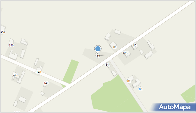Skrzynno, Skrzynno, 85, mapa Skrzynno