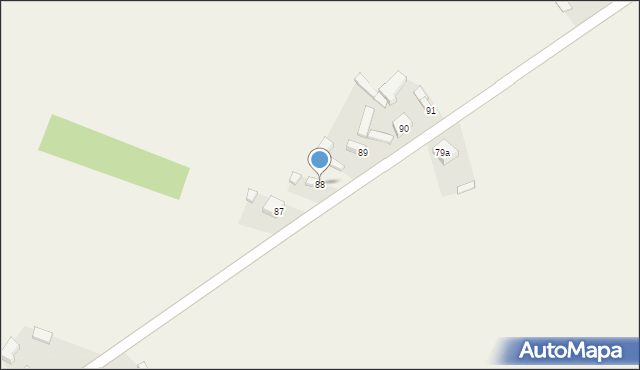 Skrzynno, Skrzynno, 88, mapa Skrzynno