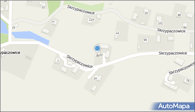 Skrzypaczowice, Skrzypaczowice, 30, mapa Skrzypaczowice