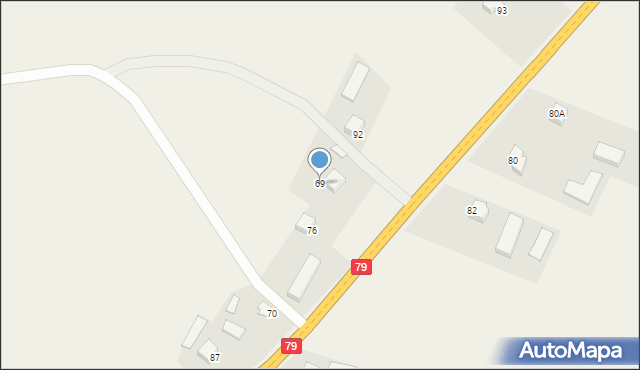 Skrzypaczowice, Skrzypaczowice, 69, mapa Skrzypaczowice