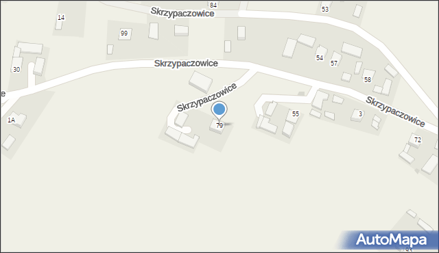 Skrzypaczowice, Skrzypaczowice, 79, mapa Skrzypaczowice
