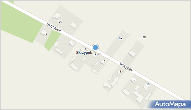 Skrzypek, Skrzypek, 5, mapa Skrzypek