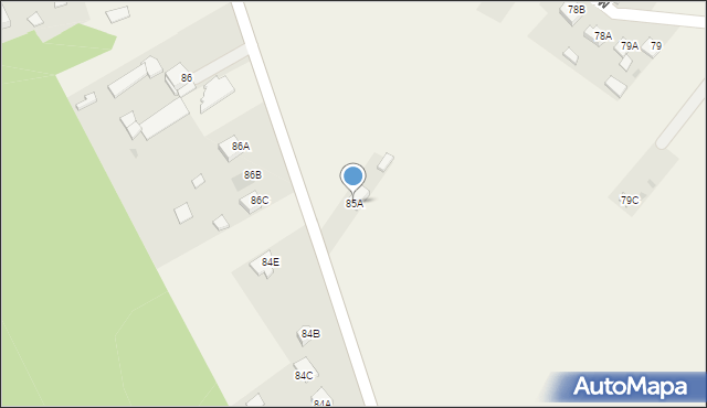 Skrzypiów, Skrzypiów, 85A, mapa Skrzypiów