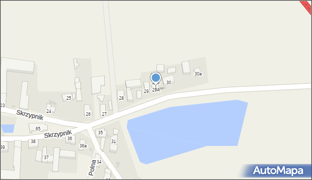 Skrzypnik, Skrzypnik, 29A, mapa Skrzypnik