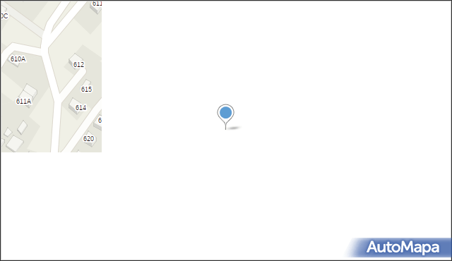 Skrzyszów, Skrzyszów, 622, mapa Skrzyszów