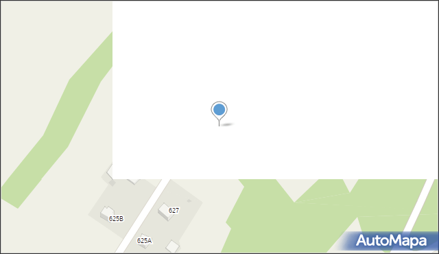 Skrzyszów, Skrzyszów, 627a, mapa Skrzyszów