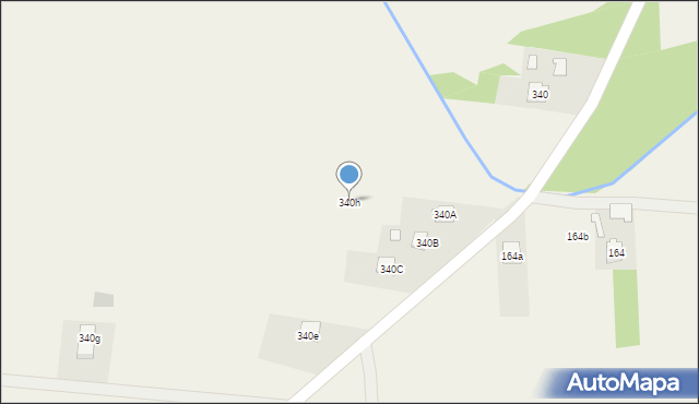 Skrzyszów, Skrzyszów, 340h, mapa Skrzyszów