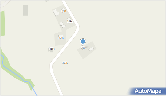 Skrzyszów, Skrzyszów, 357, mapa Skrzyszów