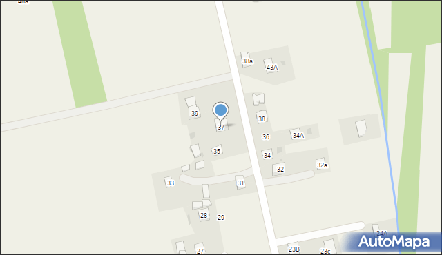 Skrzyszów, Skrzyszów, 37, mapa Skrzyszów