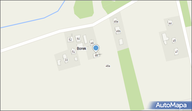 Skrzyszów, Skrzyszów, 48, mapa Skrzyszów