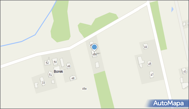 Skrzyszów, Skrzyszów, 49b, mapa Skrzyszów