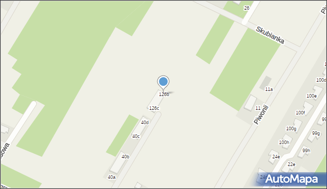 Skubianka, Skubianka, 126b, mapa Skubianka