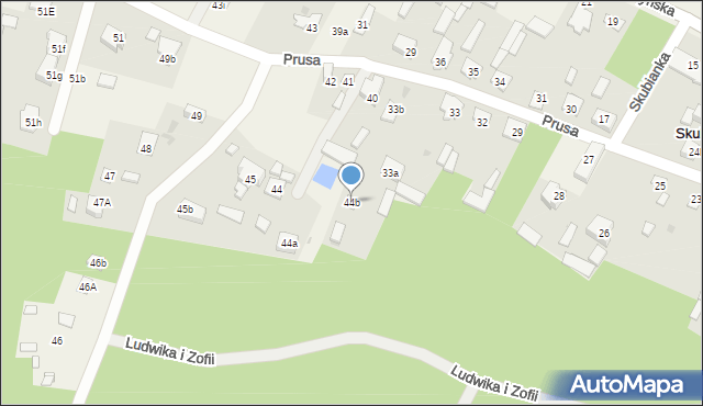 Skubianka, Skubianka, 44b, mapa Skubianka
