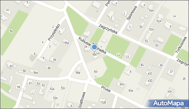 Skubianka, Skubianka, 50k, mapa Skubianka