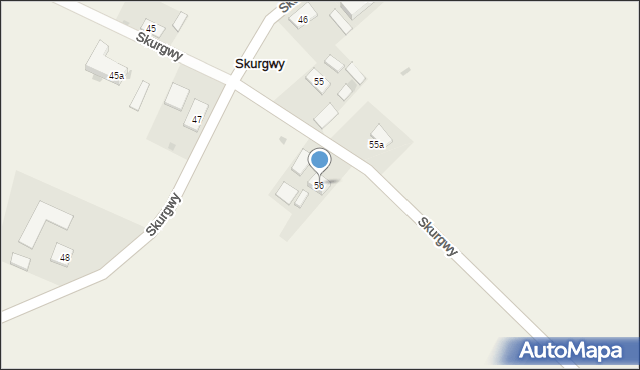 Skurgwy, Skurgwy, 56, mapa Skurgwy