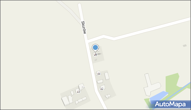 Skurów, Skurów, 45, mapa Skurów