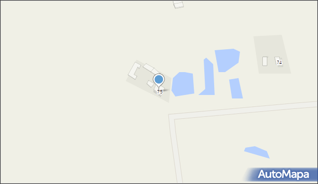 Skurpie, Skurpie, 75, mapa Skurpie