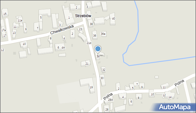 Sobótka, Skłodowskiej-Curie Marii, 34, mapa Sobótka