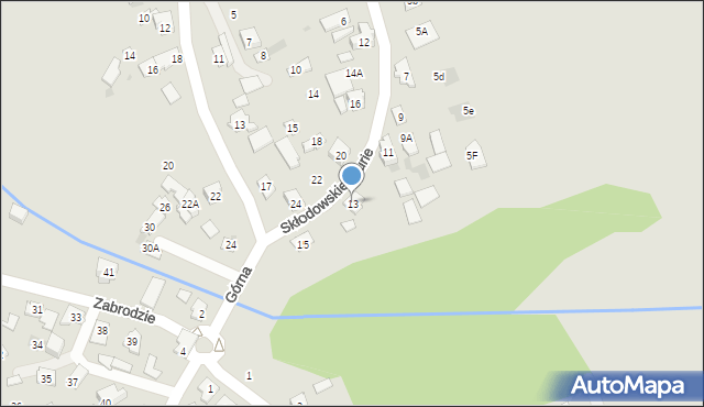 Sokółka, Skłodowskiej-Curie Marii, 13, mapa Sokółka