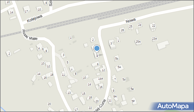 Sokółka, Skłodowskiej-Curie Marii, 4, mapa Sokółka