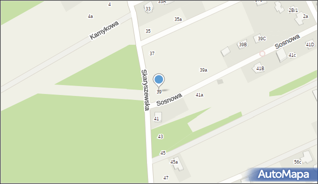 Sołtyków, Skaryszewska, 39, mapa Sołtyków