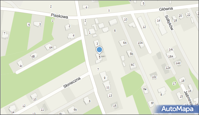 Sołtyków, Skaryszewska, 5, mapa Sołtyków